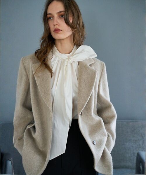 qualite / カリテ その他アウター | 【CLASSY・BAILA掲載】シャギージャコット | 詳細13