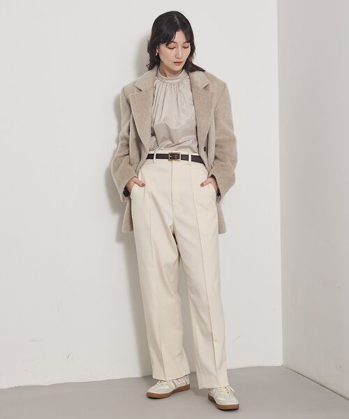 qualite / カリテ その他アウター | 【CLASSY・BAILA掲載】シャギージャコット | 詳細3