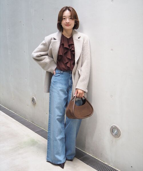 qualite / カリテ その他アウター | 【CLASSY・BAILA掲載】シャギージャコット | 詳細5