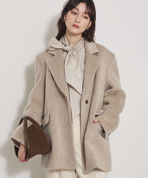 qualite / カリテ その他アウター | 【CLASSY・BAILA掲載】シャギージャコット | 詳細11