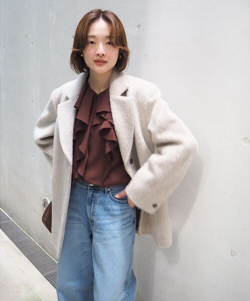 qualite / カリテ その他アウター | 【CLASSY・BAILA掲載】シャギージャコット | 詳細12