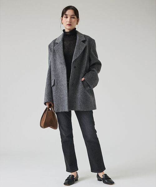 qualite / カリテ その他アウター | 【CLASSY・BAILA掲載】シャギージャコット | 詳細14