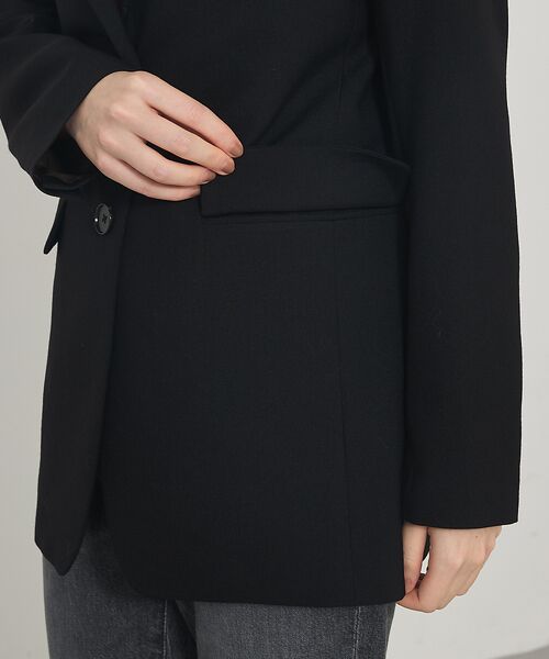 qualite / カリテ テーラードジャケット | 【セットアップ対応】TWツイルテーラードジャケット | 詳細11