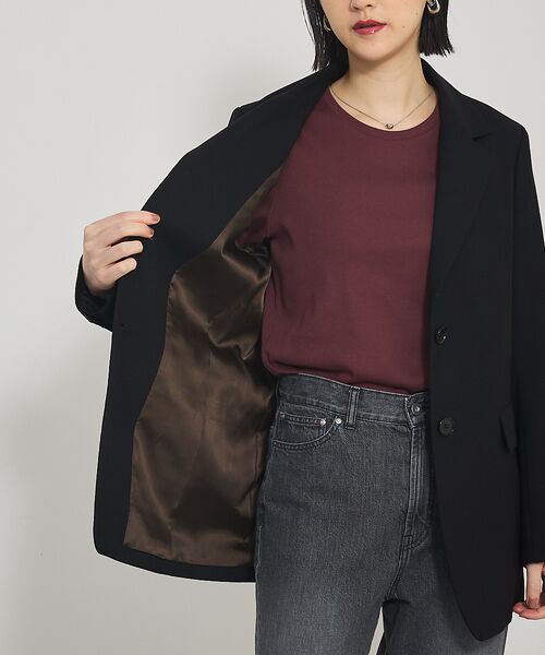 qualite / カリテ テーラードジャケット | 【セットアップ対応】TWツイルテーラードジャケット | 詳細14