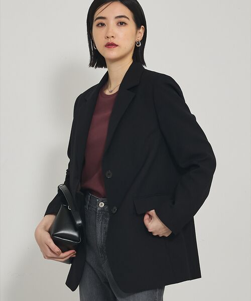 qualite / カリテ テーラードジャケット | 【セットアップ対応】TWツイルテーラードジャケット | 詳細5
