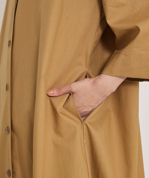 qualite / カリテ ワンピース | ダンプシャツワンピース | 詳細10