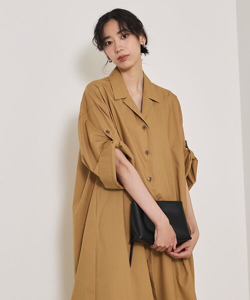 qualite / カリテ ワンピース | ダンプシャツワンピース | 詳細3