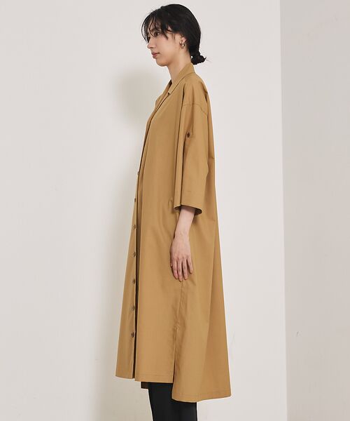 qualite / カリテ ワンピース | ダンプシャツワンピース | 詳細5