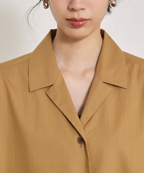 qualite / カリテ ワンピース | ダンプシャツワンピース | 詳細7
