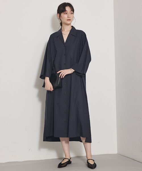 qualite / カリテ ワンピース | ダンプシャツワンピース | 詳細16