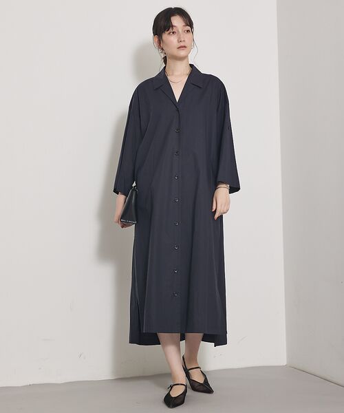 qualite / カリテ ワンピース | ダンプシャツワンピース | 詳細17