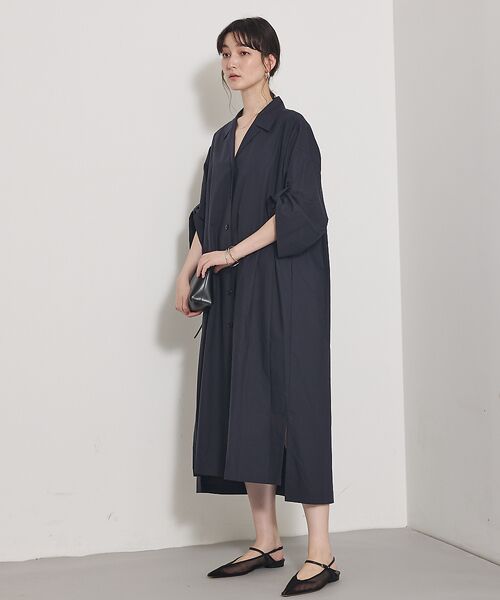 qualite / カリテ ワンピース | ダンプシャツワンピース | 詳細18
