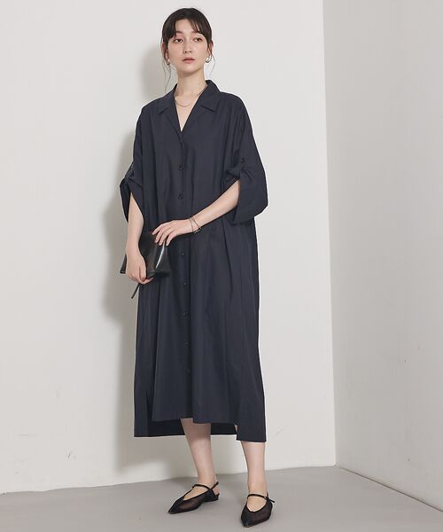 qualite / カリテ ワンピース | ダンプシャツワンピース | 詳細19