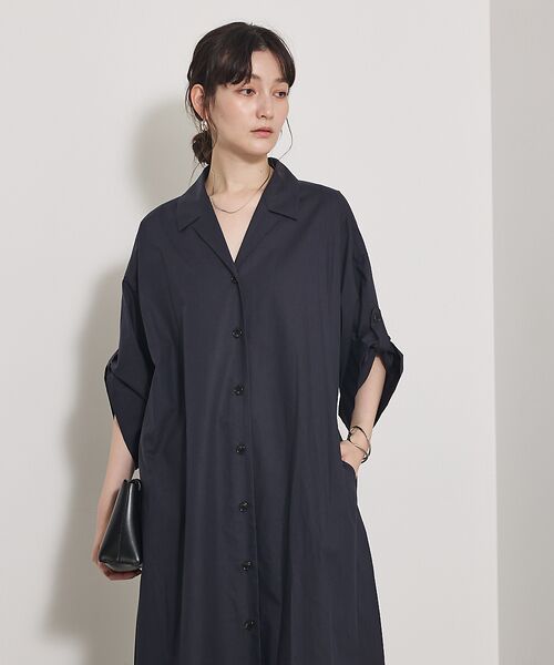 qualite / カリテ ワンピース | ダンプシャツワンピース | 詳細20