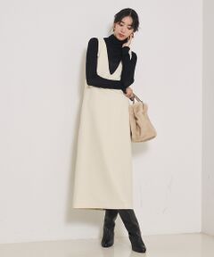 qualite / カリテ ワンピース | 【オールシーズン大活躍】ナローロングワンピース