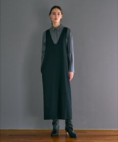 qualite / カリテ ワンピース | 【オールシーズン大活躍】ナローロングワンピース