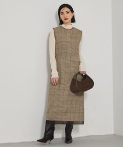 qualite / カリテ ワンピース | TWツイルチェックワンピース