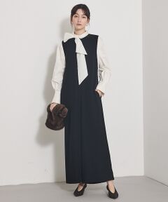 qualite / カリテ サロペット・オールインワン | 【オールシーズン大活躍】ダブルサテンオールインワン