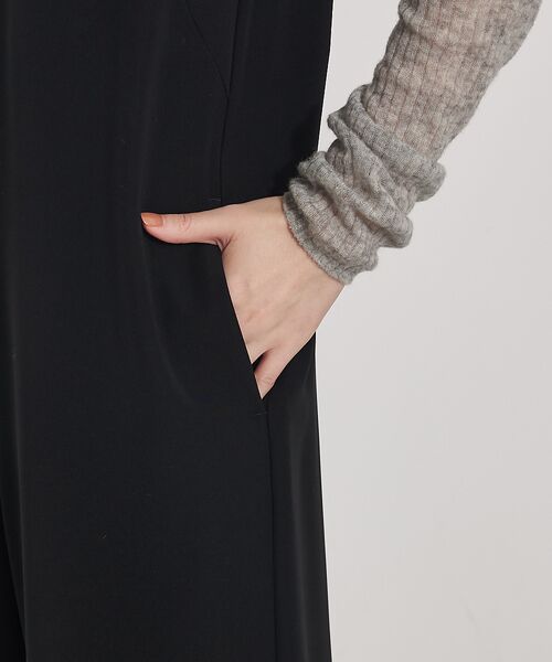 qualite / カリテ サロペット・オールインワン | 【オールシーズン大活躍】ダブルサテンオールインワン | 詳細10