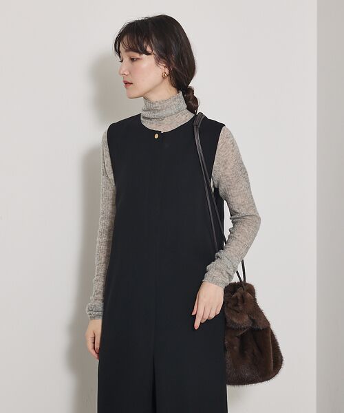 qualite / カリテ サロペット・オールインワン | 【オールシーズン大活躍】ダブルサテンオールインワン | 詳細14