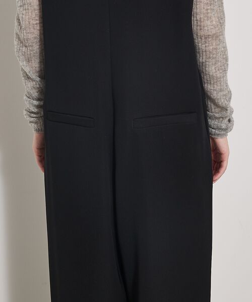 qualite / カリテ サロペット・オールインワン | 【オールシーズン大活躍】ダブルサテンオールインワン | 詳細8