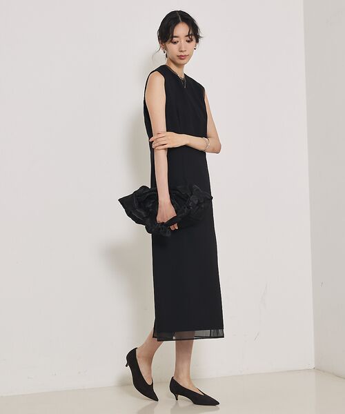 qualite / カリテ ワンピース | 【品よく決まる一着】TWツイルワンピース | 詳細5