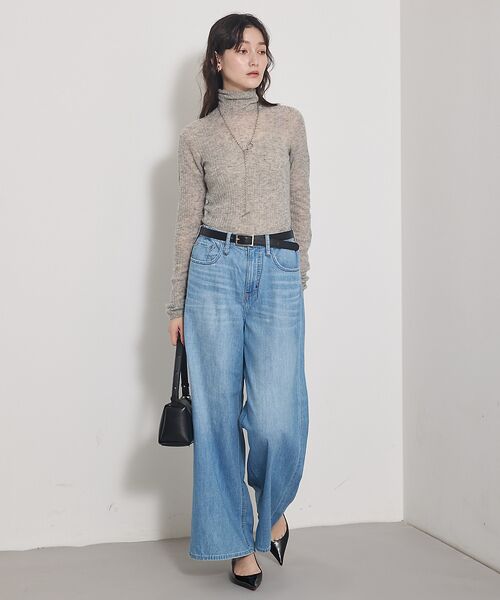 qualite / カリテ デニムパンツ | 【HealthyDENIM】WildGingerEasy ワイドデニム | 詳細13