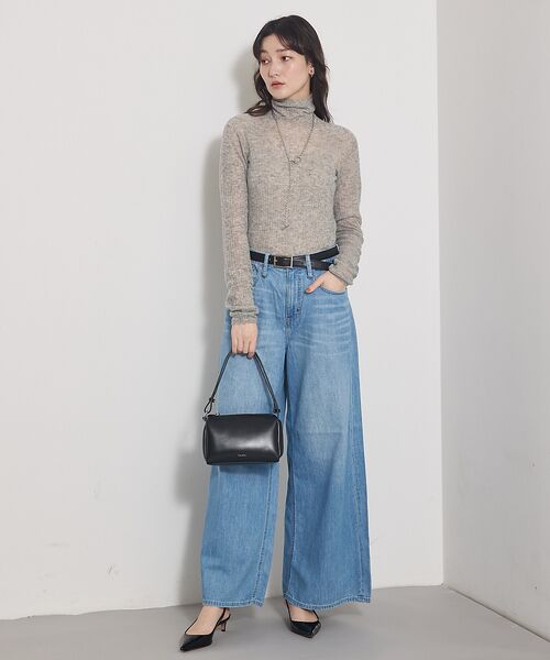 qualite / カリテ デニムパンツ | 【HealthyDENIM】WildGingerEasy ワイドデニム | 詳細14
