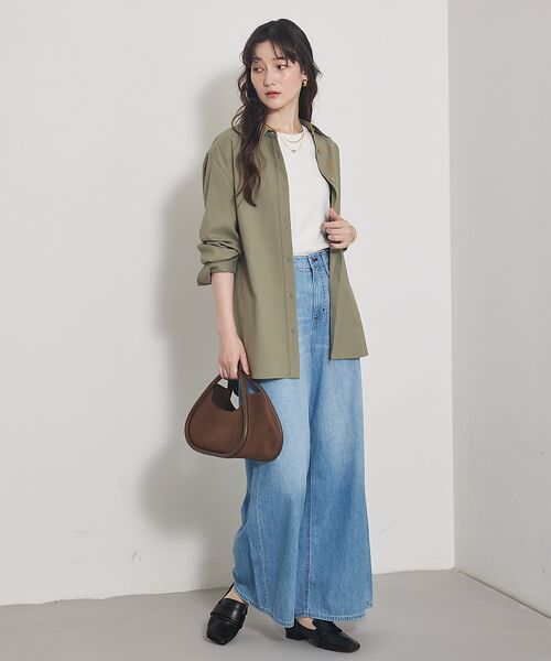 qualite / カリテ デニムパンツ | 【HealthyDENIM】WildGingerEasy ワイドデニム | 詳細15