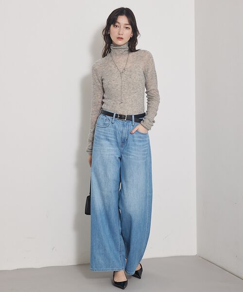 qualite / カリテ デニムパンツ | 【HealthyDENIM】WildGingerEasy ワイドデニム | 詳細2