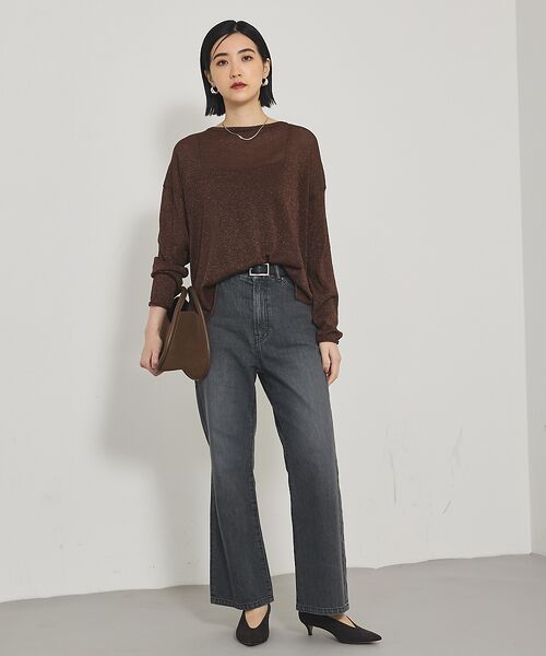 qualite / カリテ デニムパンツ | 【e×qualite】フレアークロップドデニム | 詳細19