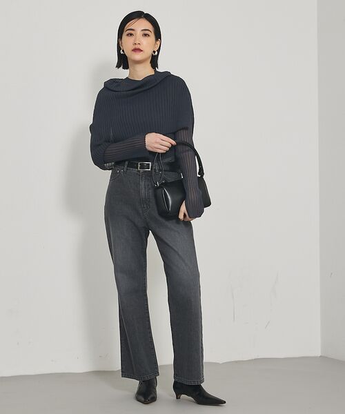 qualite / カリテ デニムパンツ | 【e×qualite】フレアークロップドデニム | 詳細20