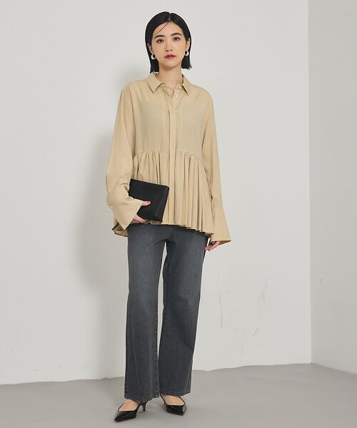 qualite / カリテ デニムパンツ | 【e×qualite】フレアークロップドデニム | 詳細23