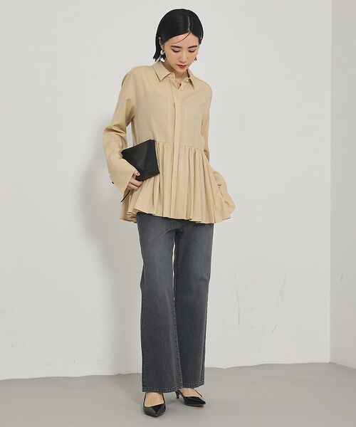 qualite / カリテ デニムパンツ | 【e×qualite】フレアークロップドデニム | 詳細24