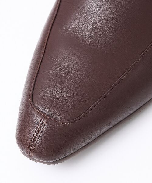 qualite / カリテ シューズ | 【SHISEI】MM CHISEL TOE SLIPON ソフトローファー | 詳細11