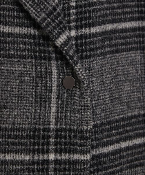qualite / カリテ アウター | ウールチェックチェスターコート | 詳細12