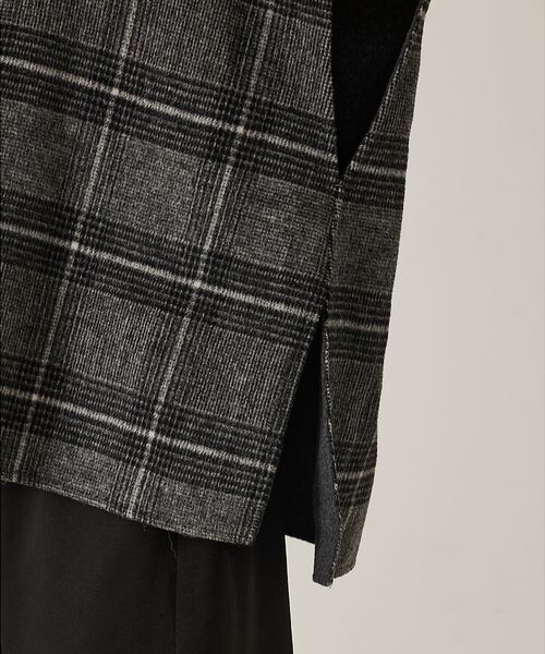 qualite / カリテ その他アウター | ウールチェックチェスタジレ | 詳細10