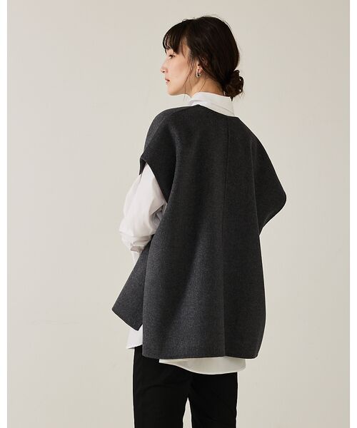 qualite / カリテ その他アウター | ダブルフェイスジレ | 詳細12