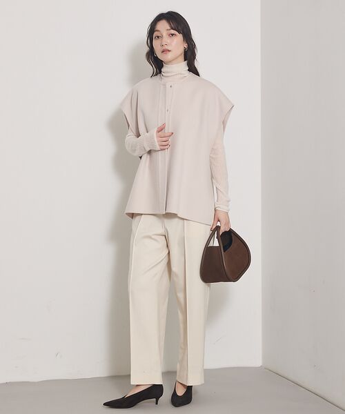 qualite / カリテ その他アウター | ダブルフェイスジレ | 詳細4