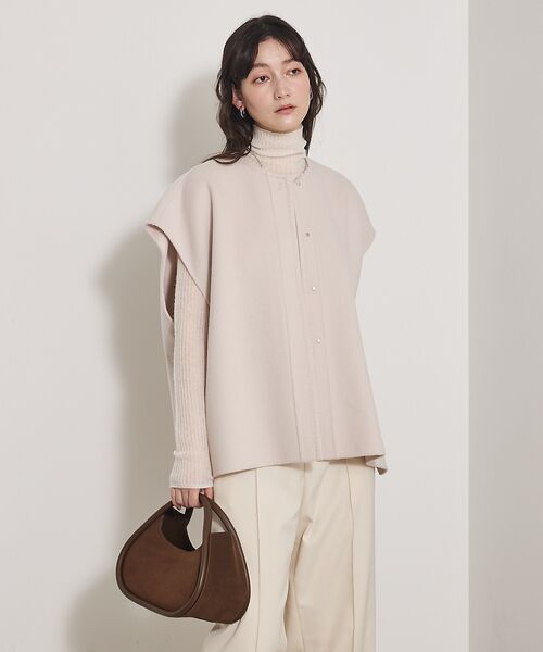 qualite / カリテ その他アウター | ダブルフェイスジレ | 詳細7