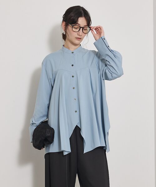 qualite / カリテ シャツ・ブラウス | 【一枚でもレイヤードでも決まる】ランダムヘムシャツ | 詳細11