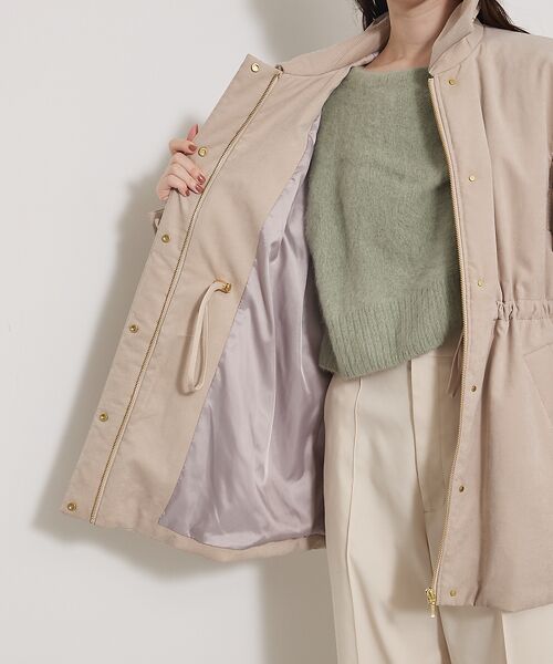 qualite / カリテ ブルゾン | ピーチパデッドブルゾン | 詳細13