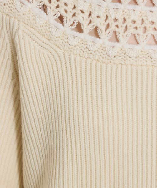 qualite / カリテ ニット・セーター | エンブロイダリーニット | 詳細6
