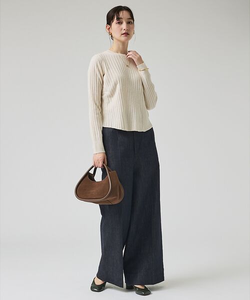 qualite / カリテ ニット・セーター | ラスト在庫入荷！今ある在庫のみ！【新色追加！25AW】アシメスヌードリブニット/ | 詳細7