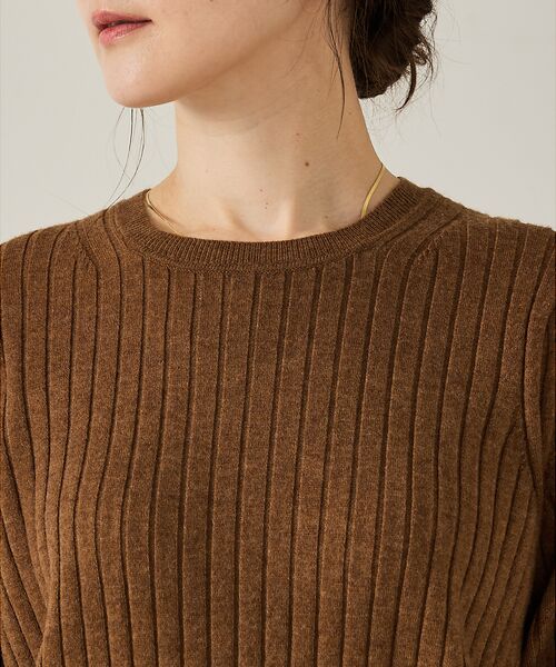 qualite / カリテ ニット・セーター | ラスト在庫入荷！今ある在庫のみ！【新色追加！25AW】アシメスヌードリブニット/ | 詳細18