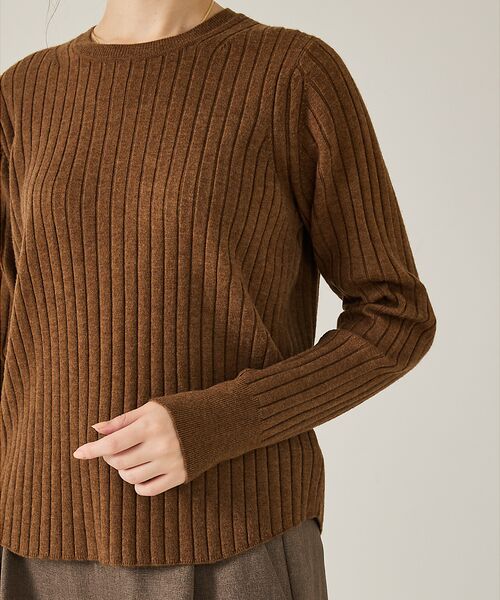 qualite / カリテ ニット・セーター | ラスト在庫入荷！今ある在庫のみ！【新色追加！25AW】アシメスヌードリブニット/ | 詳細19