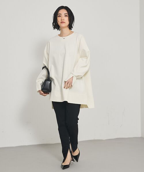 qualite / カリテ パンツ | ご好評につきブラック再入荷!【細見えパンツ】トリコットスリムパンツ | 詳細21