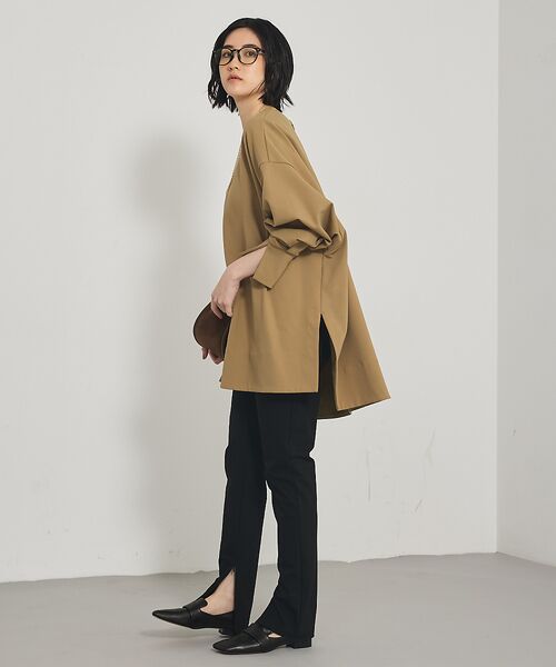 qualite / カリテ パンツ | ご好評につきブラック再入荷!【細見えパンツ】トリコットスリムパンツ | 詳細6