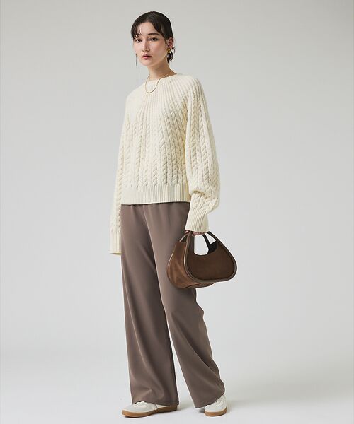 qualite / カリテ パンツ | 【一部店舗限定】ストレッチツイルレギンスパンツ | 詳細2