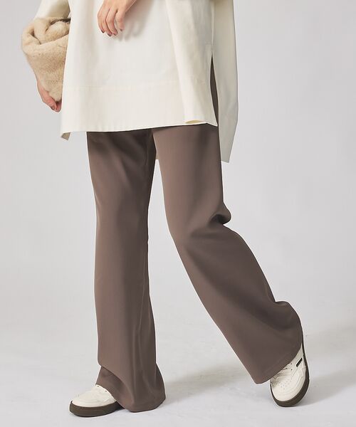 qualite/カリテ 【一部店舗限定】ストレッチツイルレギンスパンツ モカ 38 qualite/カリテ 【一部店舗限定】ストレッチツイルレギンスパンツ モカ 38